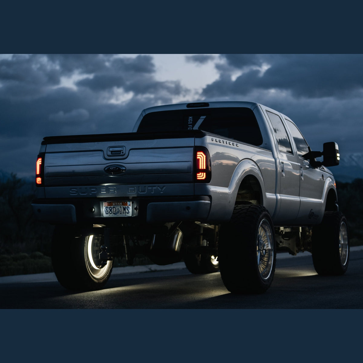 XB LED License Plate Lights: Ford Trucks (90-16 / Set)
