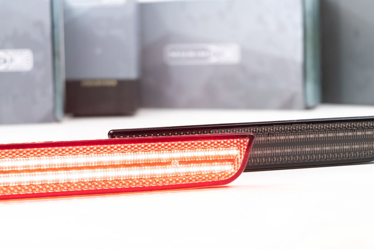 XB LED Side Markers: Ford Mustang (15-23 / Rear / Set)