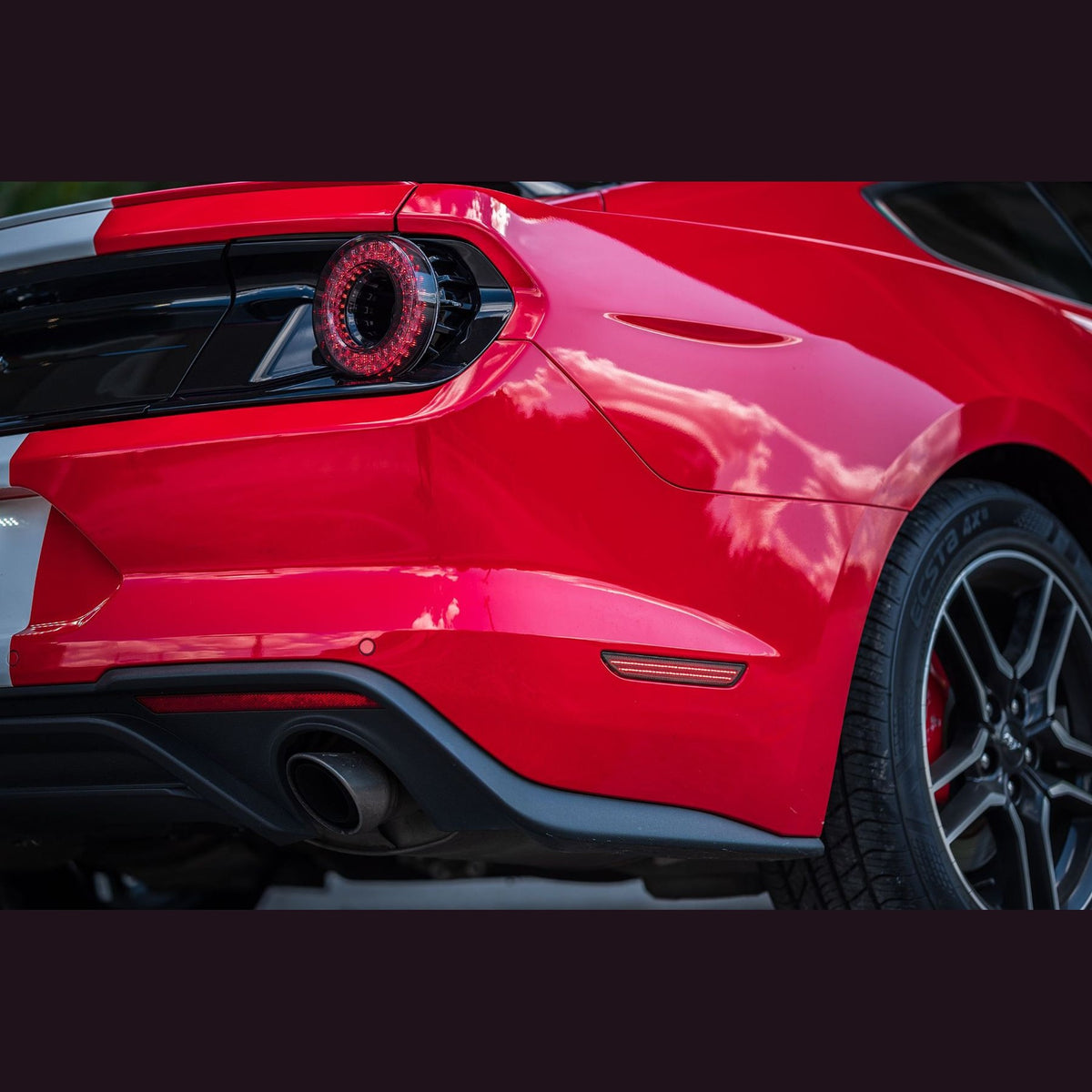 XB LED Side Markers: Ford Mustang (15-23 / Rear / Set)