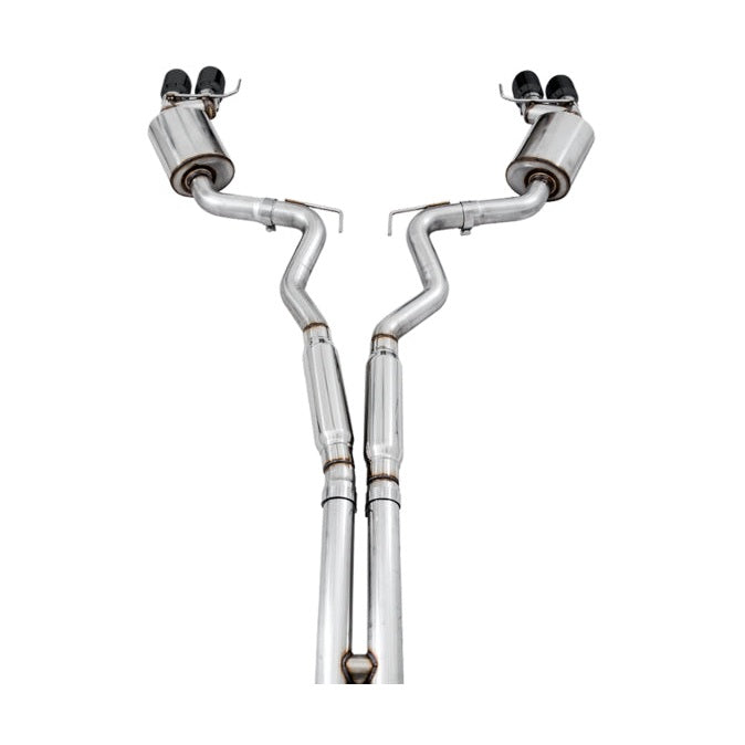 AWE Tuning AWE Tuning 2018+ Ford Mustang GT (S550) Cat-Back Exhaust - Touring Edition (Quad Diamond Black Tips)