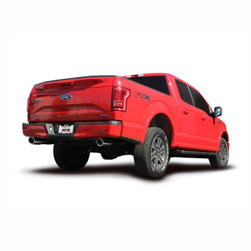 Borla Borla 15-16 Ford F-150 3.5L EcoBoost Ext. Cab Std. Bed Catback Exhaust ATAK Single Split Rear Exit