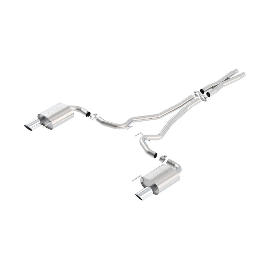Borla Borla Atak S Cat-Back 15-17 Ford Mustang GT 5.0L V8 MT/AT 2.5in pipe 4in tip