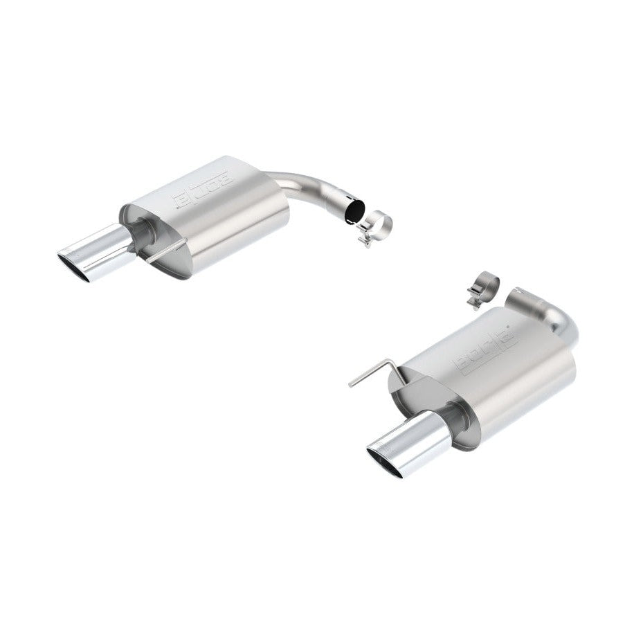 Borla Borla S-Type Rear Section 15-17 Ford Mustang GT 5.0L V8 MT/AT 2.5in pipe 4in tip