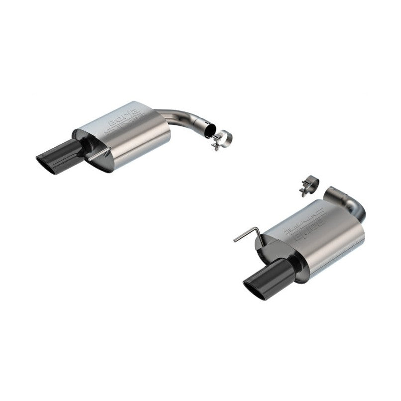 Borla Borla 2024 Ford Mustang GT 5.0L V8 w/o Active Exhaust S-Type Axle-Back Exhaust System - Black Chrome