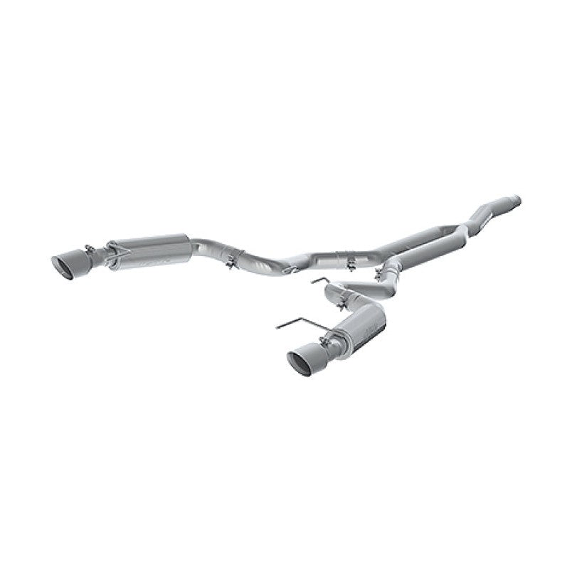 MBRP MBRP 15-19 Ford Mustang EcoBoost 2.3L Alum 3in Cat Back Dual Split Rear Exit (Race Version)