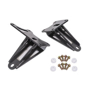 BMR Suspension BMR 11-17 S197 Mustang Motor Mount Brackets - Black Hammertone