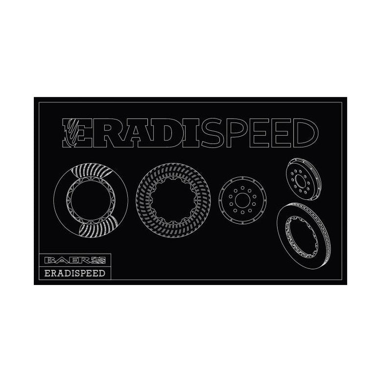 Baer Brakes Baer Brakes 2024 Ford Mustang (S650) Eradispeed+ Front 2-Piece SDZ Performance Brake Rotors