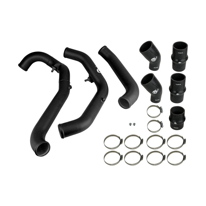 aFe aFe Bladerunner Intercooler Tubes Hot Side 2.5in 17-20 Ford F-150 Raptor V6 3.5L(tt)