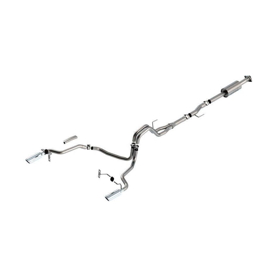 Borla Borla F-150 2021 2.7L/3.5L 4dr CC SB EC STB Lari/King R/Plinum/LTD 3/2.25 SRE CB S-Type CHR Tips