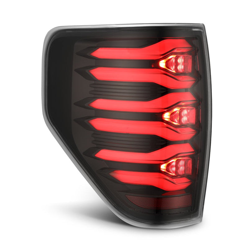 AlphaRex AlphaRex 09-14 Ford F150 LUXX LED Taillights - AlphaBlack Housing