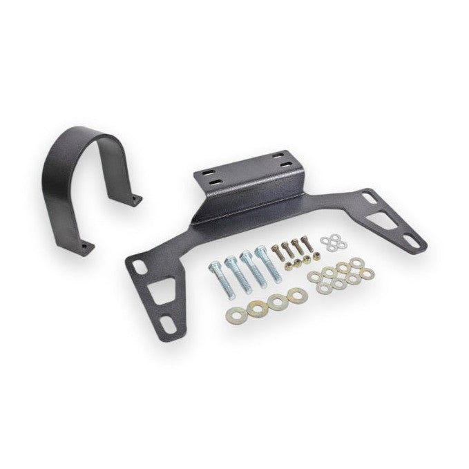 BMR Suspension BMR 11-14 S197 Mustang Front Driveshaft Safety Loop - Black Hammertone