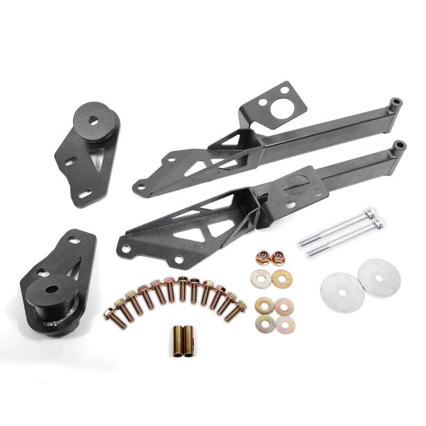 BMR Suspension BMR 15-18 Ford Mustang S550 IRS Subframe Support Brace (Black Hammertone)