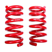 BMR Suspension BMR 18-20 S550 Mustang GT MagneRide/15-20 GT350 Lowering Spring Set of Rear only - Red