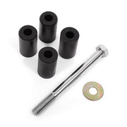 BMR Suspension BMR 15-18 Ford Mustang S550 Rear Cradle Bushing Kit w/ Centering Sleeves- Black