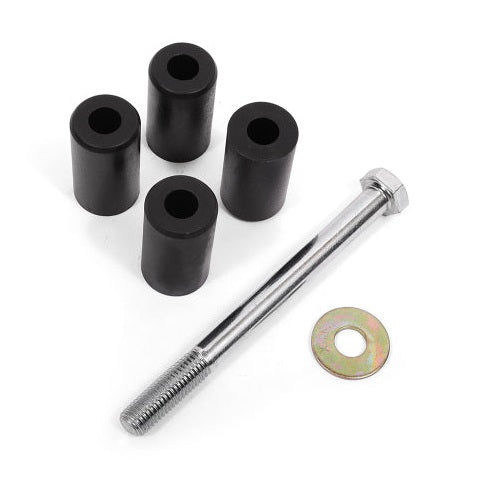 BMR Suspension BMR 15-18 Ford Mustang S550 Rear Cradle Bushing Kit w/ Centering Sleeves- Black