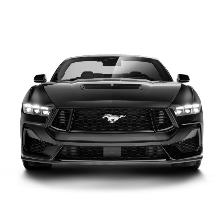 Husky Liners Husky Liners 2024 Ford Mustang Aeroskin Hood Protector - Smoke, installed