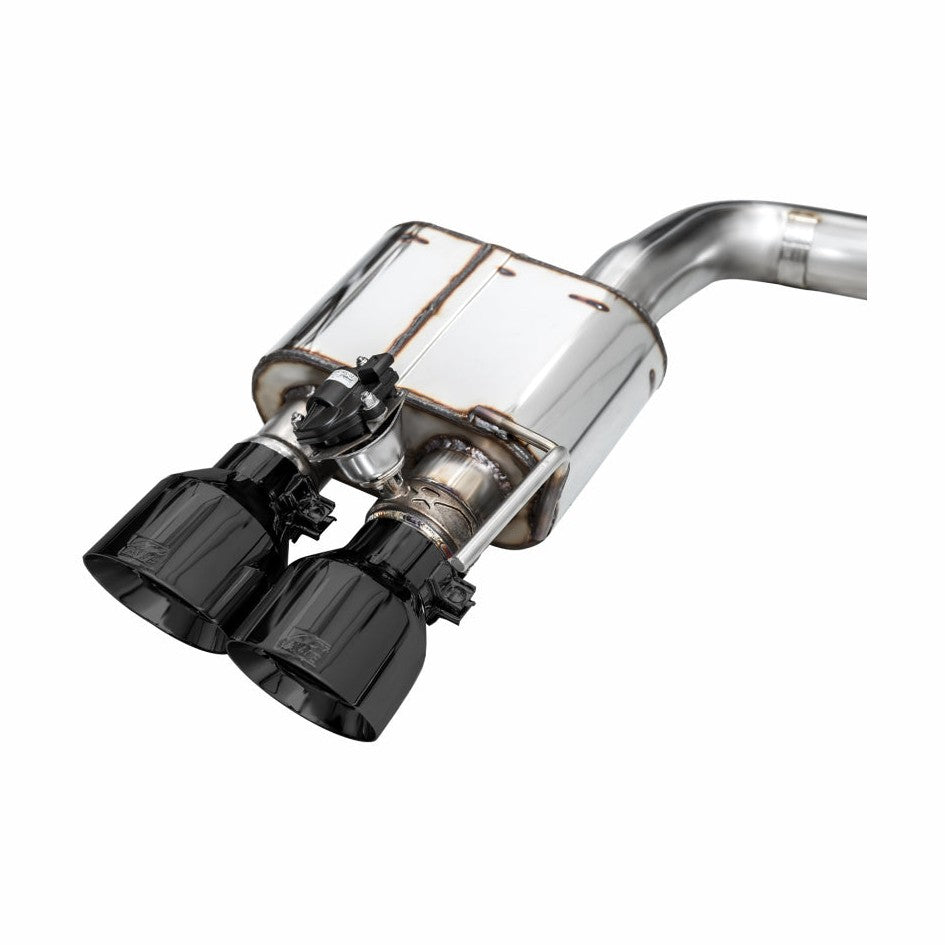 AWE Tuning AWE 2024 Ford Mustang GT Fastback S650 RWD SwitchPath Cat-Back Exhaust w/ Quad Diamond Black Tips