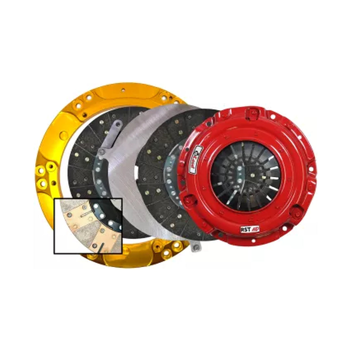 McLeod 6912-07MD RST HD metric-ring twin-disc clutch kit