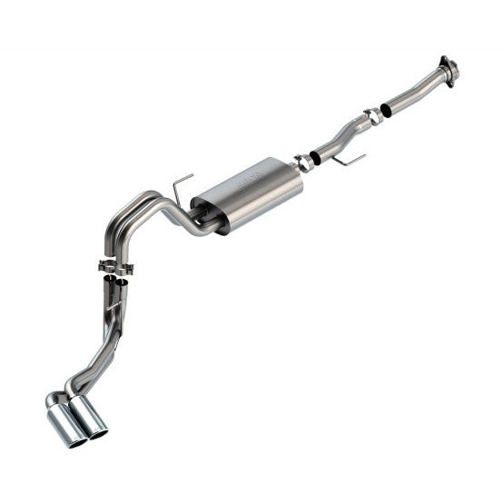 Borla Borla F-150 2021 5.0L 2dr RC SB (122.8 WB) XL/XLT 3/2.25 DSE Cat-Back S-Type Chrome Tips