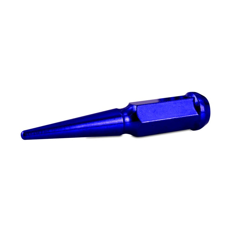 Mishimoto Mishimoto Mishimoto Steel Spiked Lug Nuts M14 x 1.5 24pc Set Blue