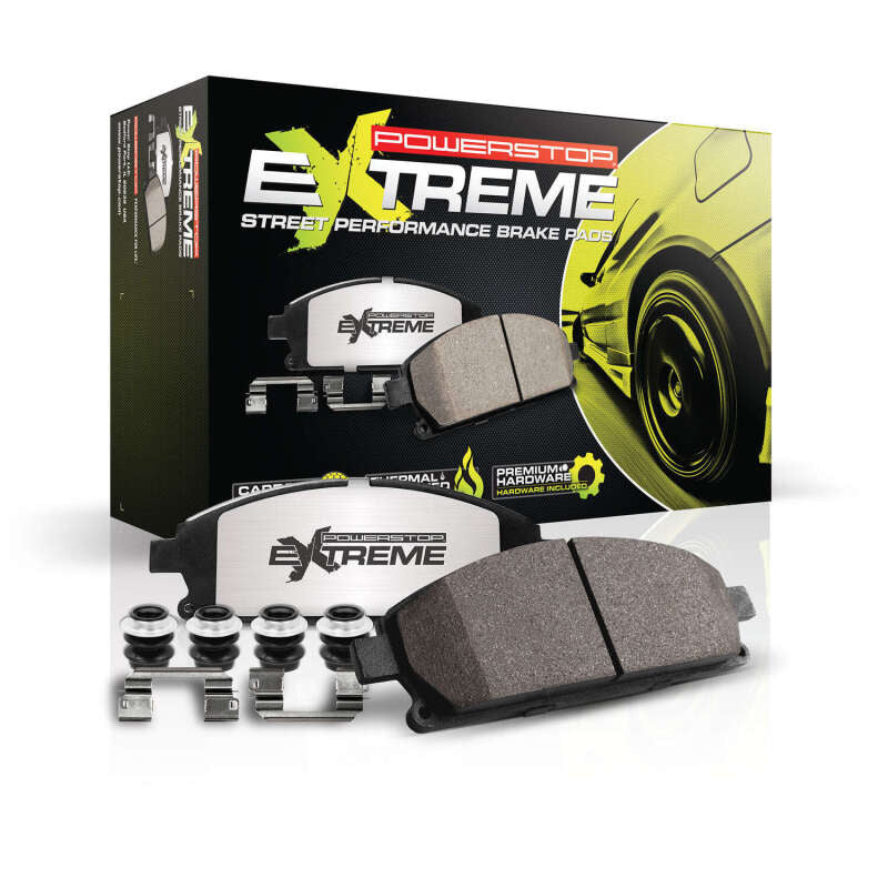 PowerStop Power Stop 2024+ Ford Mustang Dark Horse Z26 Street Performance Carbon-Fiber Ceramic Brake Pads