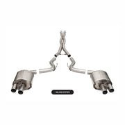 CORSA Performance Corsa 2015-2020 Ford Mustang GT350/R 5.2L V8 Dual Rear Cat-Back- Stainless Dual Rear Exit