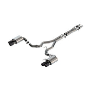 Borla Borla 2024 Ford Mustang GT 5.0L V8 w/ Active Exhaust ATAK Cat-Back Exhaust System - Carbon Fiber