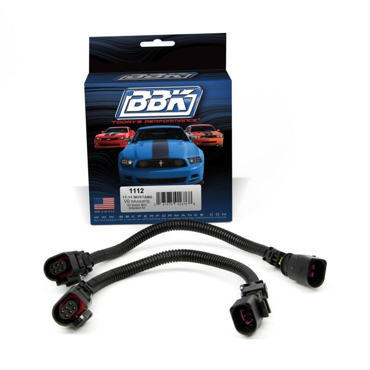BBK BBK 11-14 Mustang GT Front O2 Sensor Wire Harness Extensions 12 (pair)