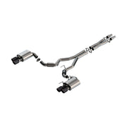 Borla Borla 2024 Ford Mustang GT 5.0L V8 w/ Active Exhaust S-Type Cat-Back Exhaust System - Carbon Fiber