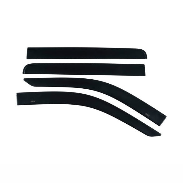 Husky Liners Husky Liners 15-25 Ford F-150 CC & 17-25 F-250/350/450 SD CC Ventvisor Low Pro (4pc) - Matte Blk