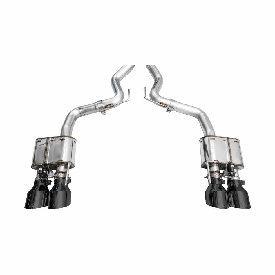AWE Tuning AWE 2024 Ford Mustang Dark Horse S650 RWD SwitchPath Cat-Back Exhaust w/ Quad Diamond Black Tips