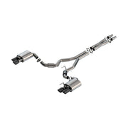 Borla Borla 2024 Ford Mustang GT 5.0L V8 w/ Active Exhaust S-Type Cat-Back Exhaust System - Black Chrome