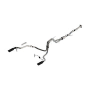 Borla Borla F-150 2021 5.0L 2dr RC SB (122.8 WB) XL/XLT 3/2.25 SRE Cat-Back ATAK Black Chrome Tips