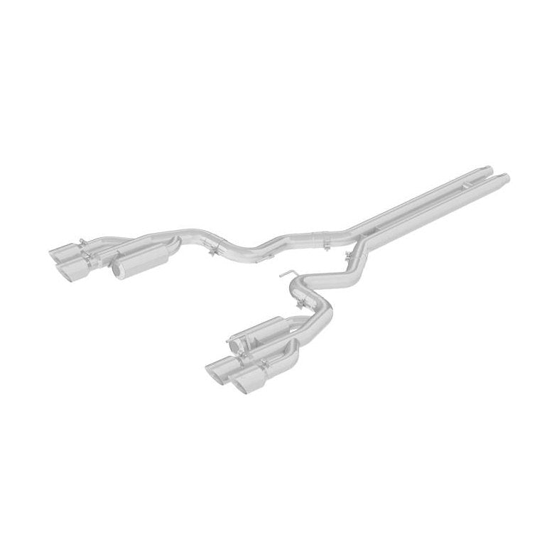 MBRP MBRP 18-19 Ford Mustang GT 5.0 3in Cat Back Quad Tip Race Version - T304