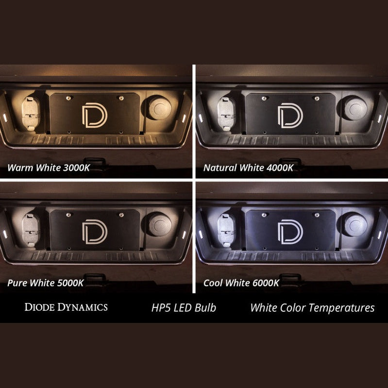 Diode Dynamics Diode Dynamics 194 LED Bulb HP5 LED Natural - White (Pair)