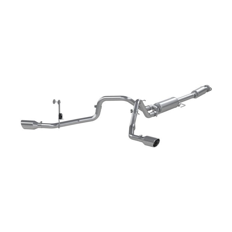 MBRP MBRP 2021+ Ford F150 2.7L/3.5L/5.0L 3in Aluminized Steel Cat-Back 2.5in Dual Split Side Exhaust