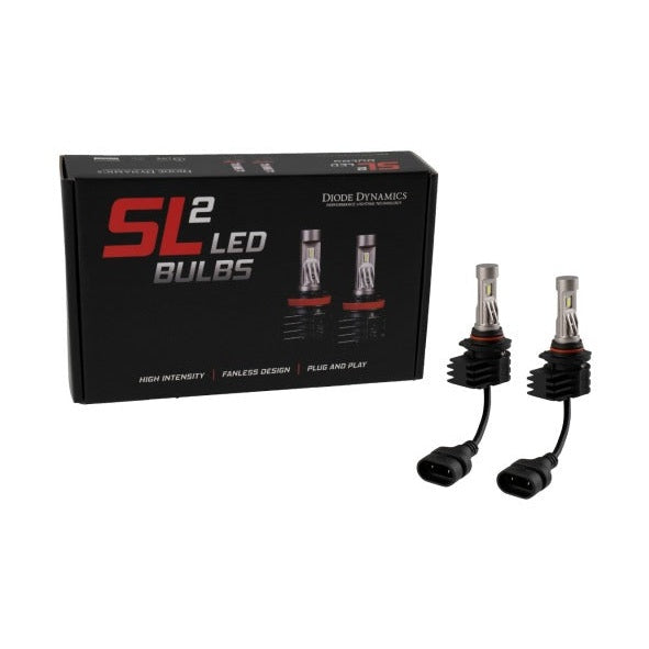 Diode Dynamics Diode Dynamics 9005/9011/H10 White SL2 LED Bulbs (pair)