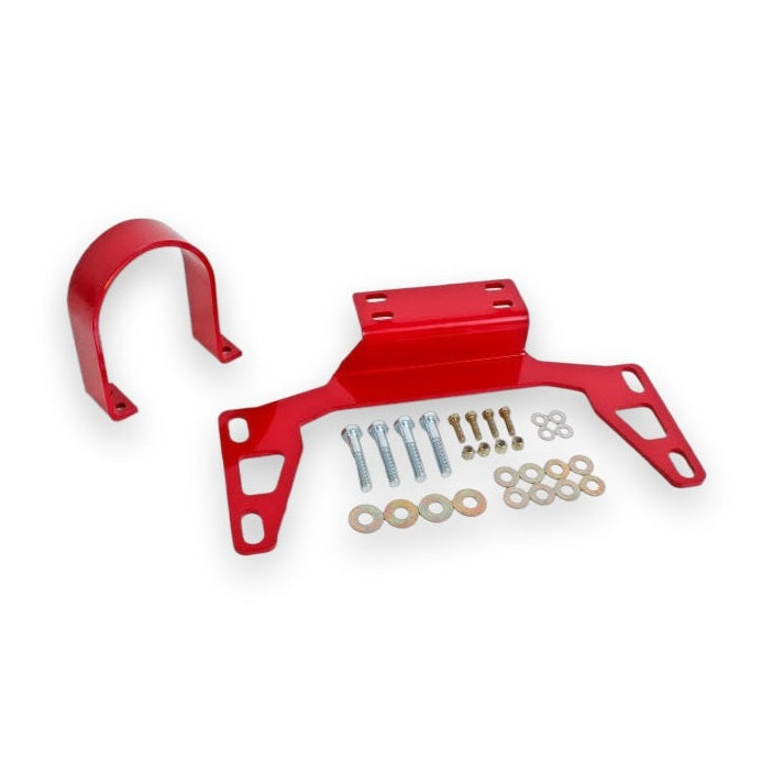 BMR Suspension BMR 11-14 S197 Mustang Front Driveshaft Safety Loop - Red