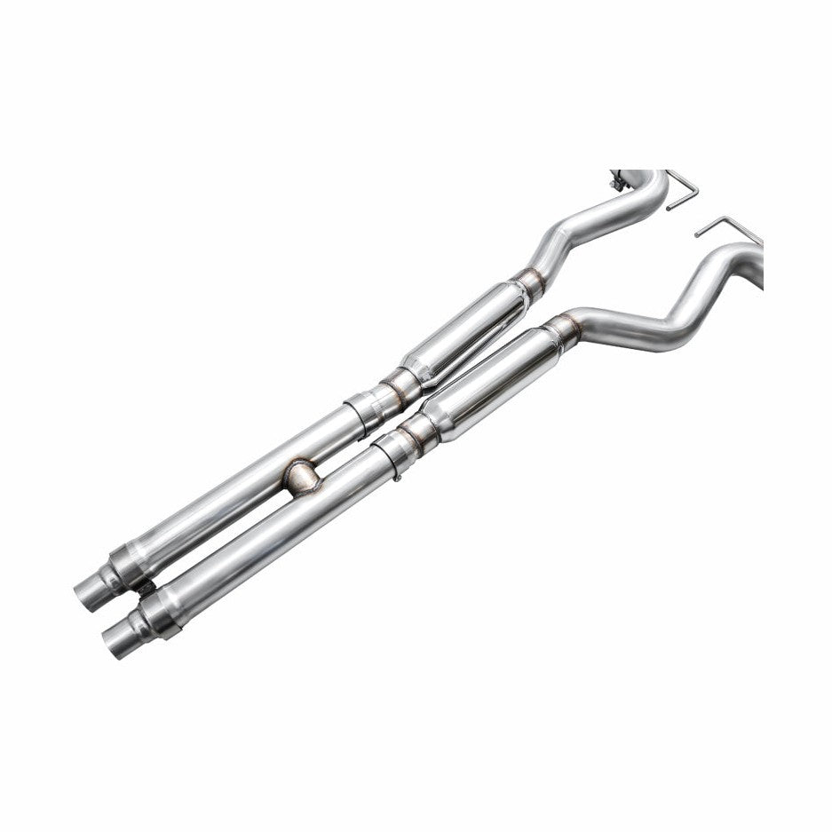 AWE Tuning AWE 2024 Ford Mustang Dark Horse S650 RWD SwitchPath Cat-Back Exhaust w/ Quad Diamond Black Tips