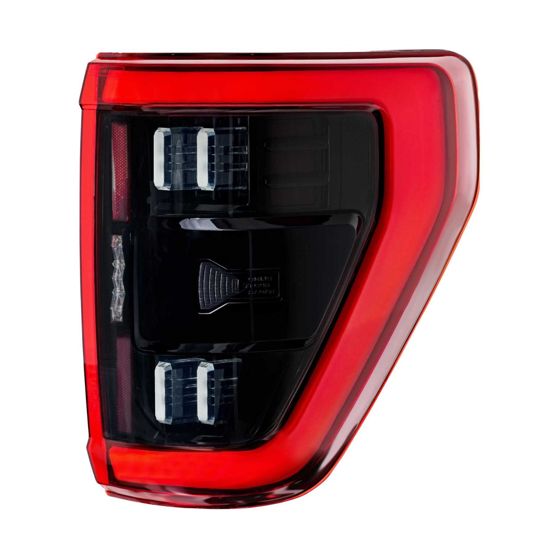 XB LED Tail Lights: Ford F-150 (21-23 / Red Lens / Set)