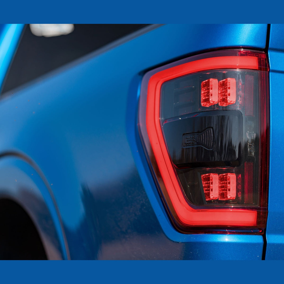 XB LED Tail Lights: Ford F-150 (21-23 / Red Lens / Set)