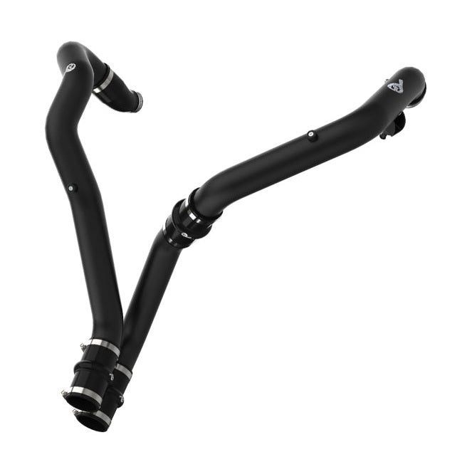 aFe aFe Bladerunner Intercooler Tubes Hot Side 2.5in 17-20 Ford F-150 Raptor V6 3.5L(tt)