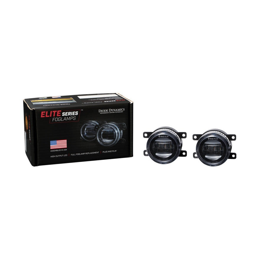 Diode Dynamics Diode Dynamics Elite Series Type A Fog Lamps - Yellow (Pair)