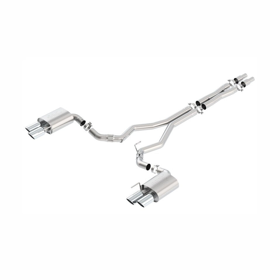 Borla Borla 2018 Ford Mustang GT 5.0L AT/MT (w/o Valves) ATAK 3in Cat-Back Exhaust w/Polished Tips