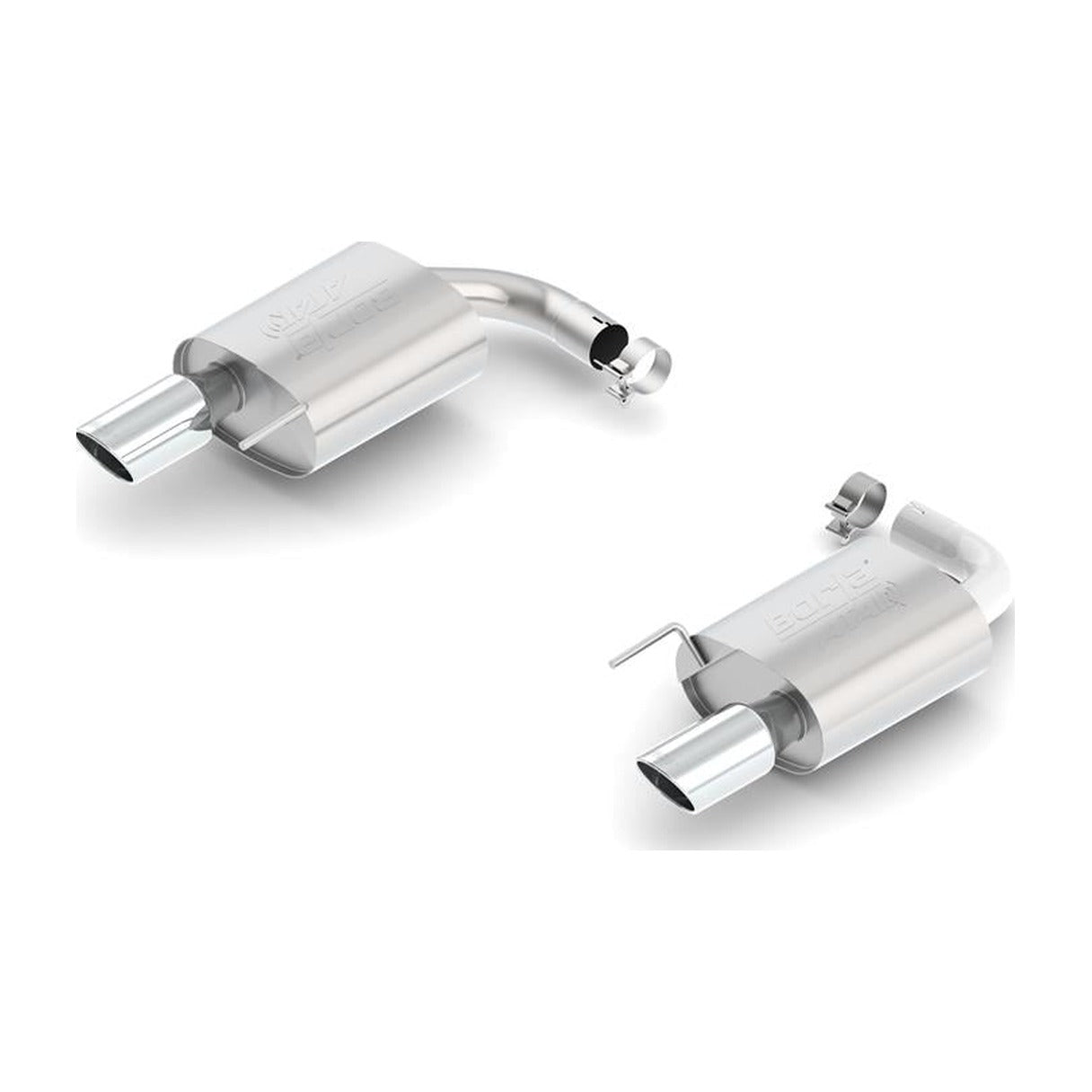 Borla Borla Atak S Rear Section 15-17 Ford Mustang GT 5.0L V8 MT/AT 2.5in pipe 4in tip