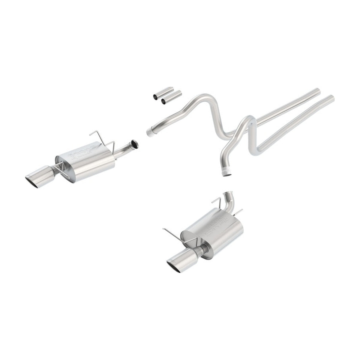 Borla Borla 2011 Ford Mustang 3.7L 6cyl 6spd RWD SS S-Type Catback Exhaust