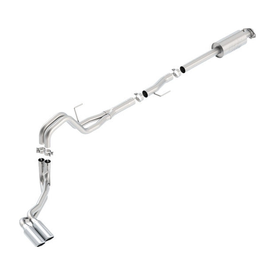 Borla Borla 15-16 Ford F-150 3.5L EcoBoost Ext. Cab Std. Bed Catback Exhaust ATAK Truck Side Exit