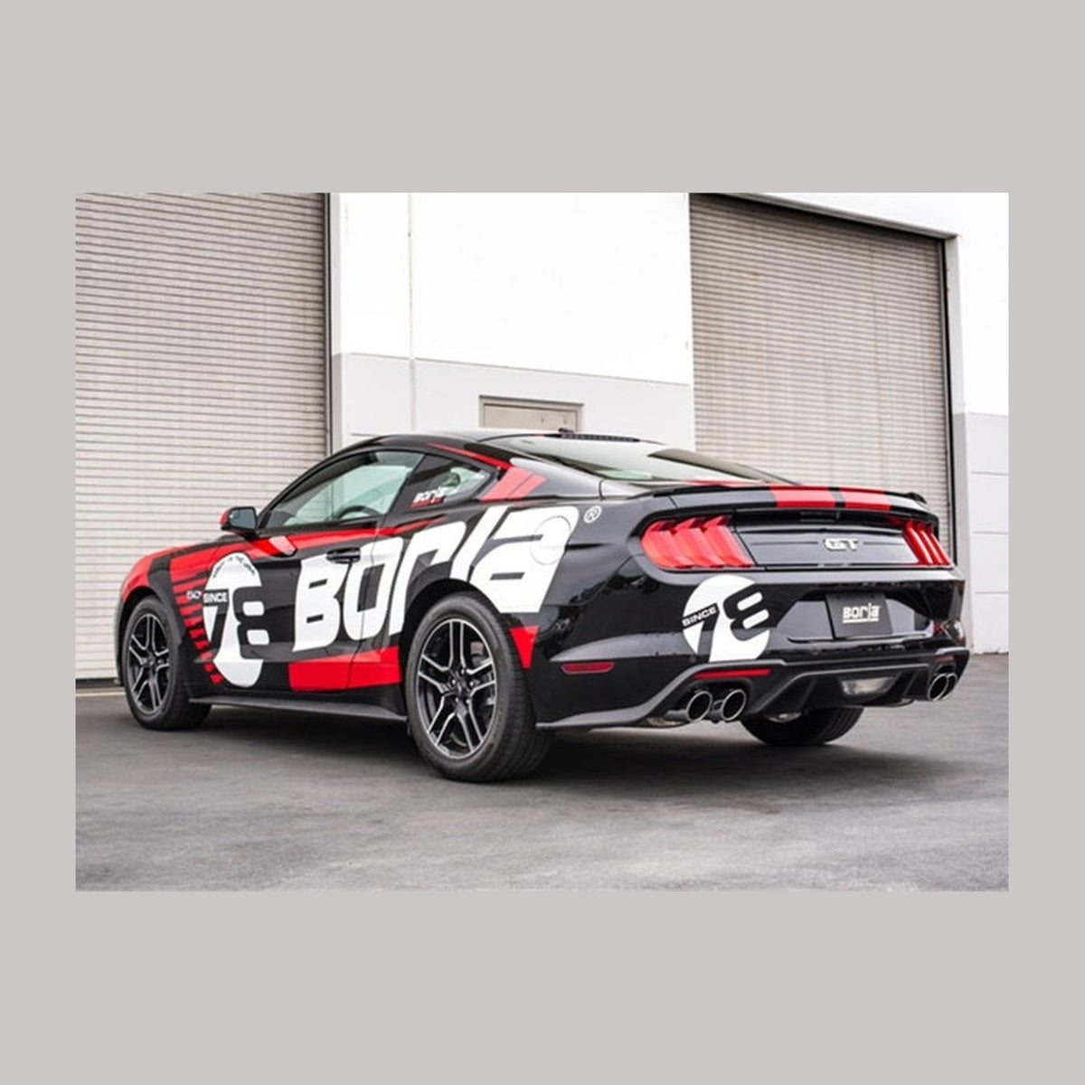 Borla Borla 2018 Ford Mustang GT 5.0L AT/MT 3in S-Type Catback Exhaust w/ Valves