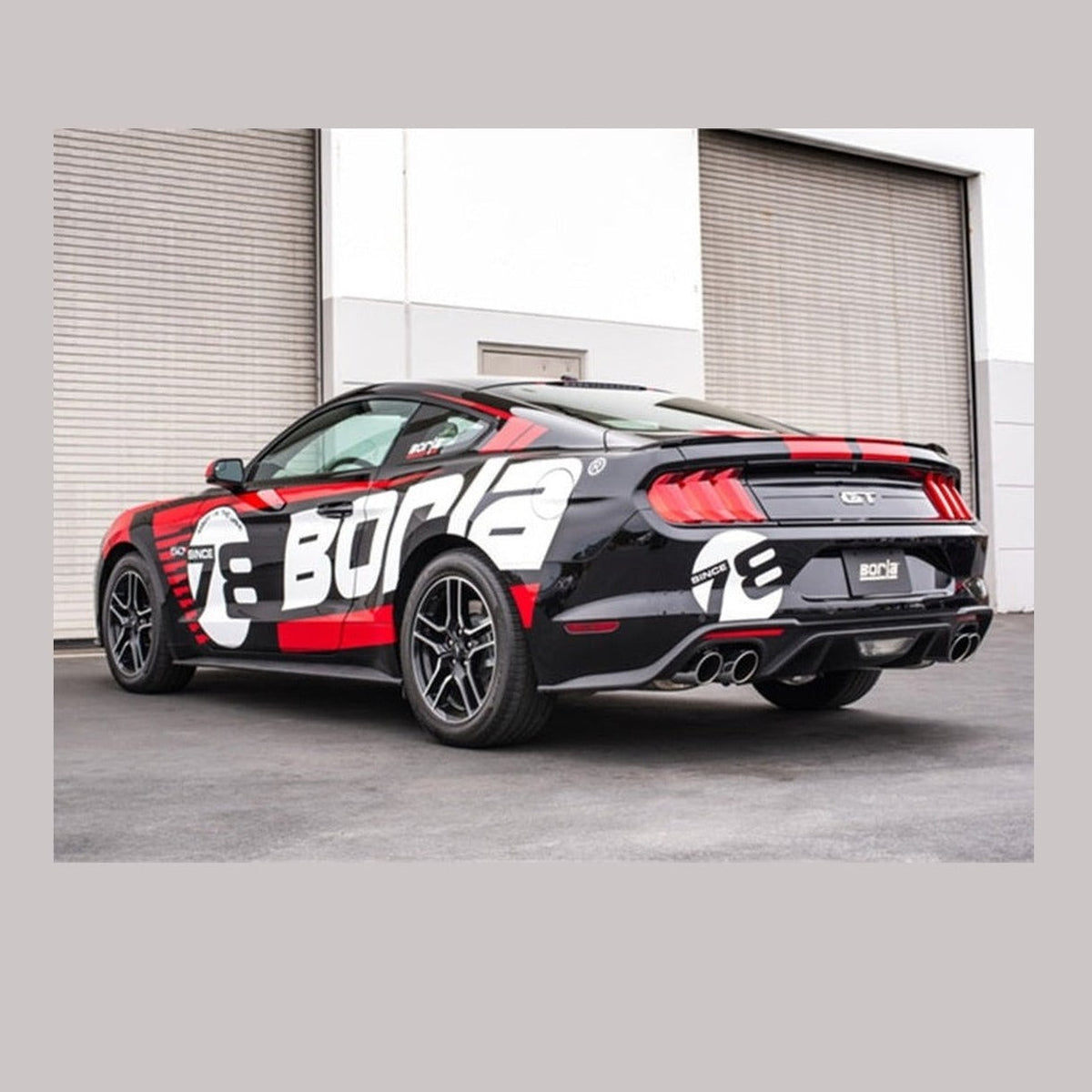 Borla Borla 2018 Ford Mustang GT 5.0L AT/MT 3in ATAK Catback Exhaust w/ Valves