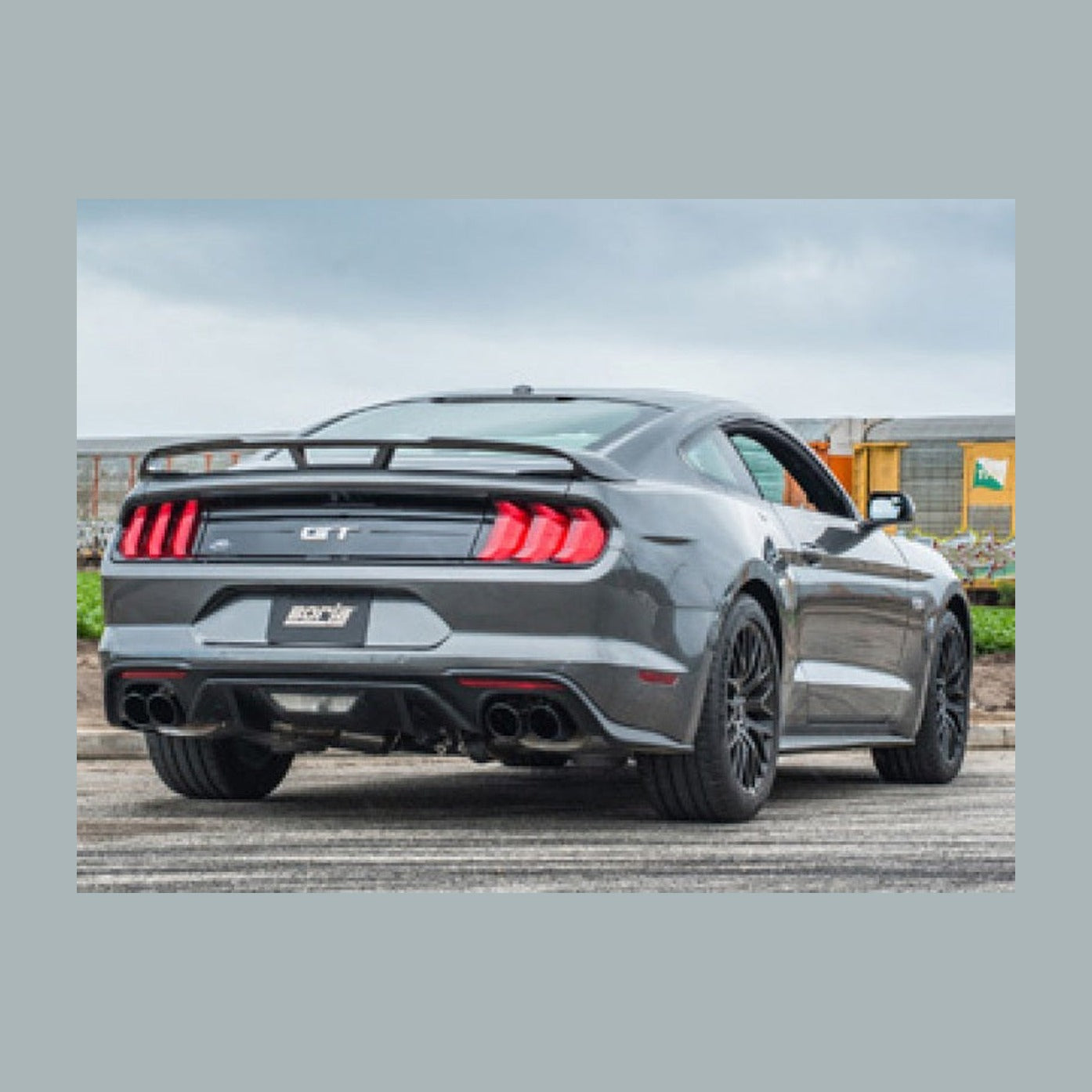 Borla Borla 2018 Ford Mustang GT 5.0L AT/MT 3in ATAK Catback Exhaust Black Chrome Tips w/ Valves